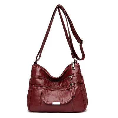 Women's Fashion Soft Surface Mom Style Crossbody Bags