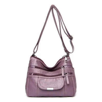 Women's Fashion Soft Surface Mom Style Crossbody Bags