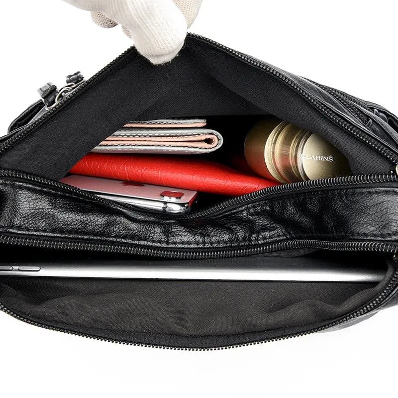 Women's Fashion Soft Surface Mom Style Crossbody Bags