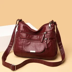 Women's Fashion Soft Surface Mom Style Crossbody Bags