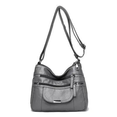 Women's Fashion Soft Surface Mom Style Crossbody Bags