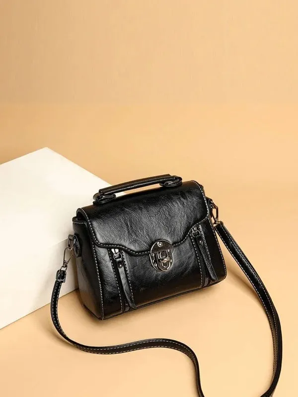 Women's Fashionable Retro Portable Little Wild Shoulder Bags
