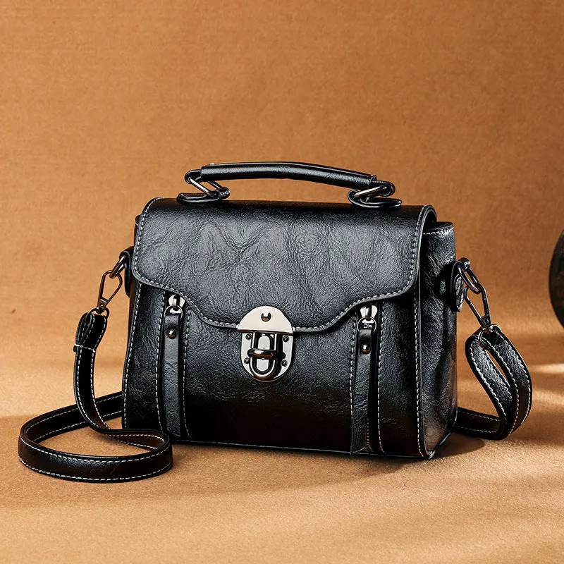 Women's Fashionable Retro Portable Little Wild Shoulder Bags