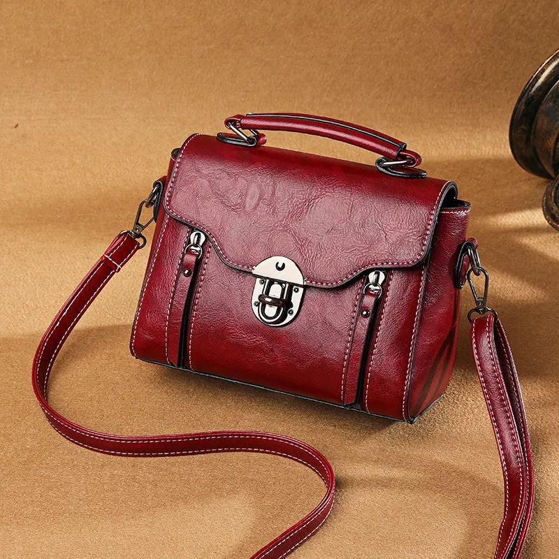 Women's Fashionable Retro Portable Little Wild Shoulder Bags