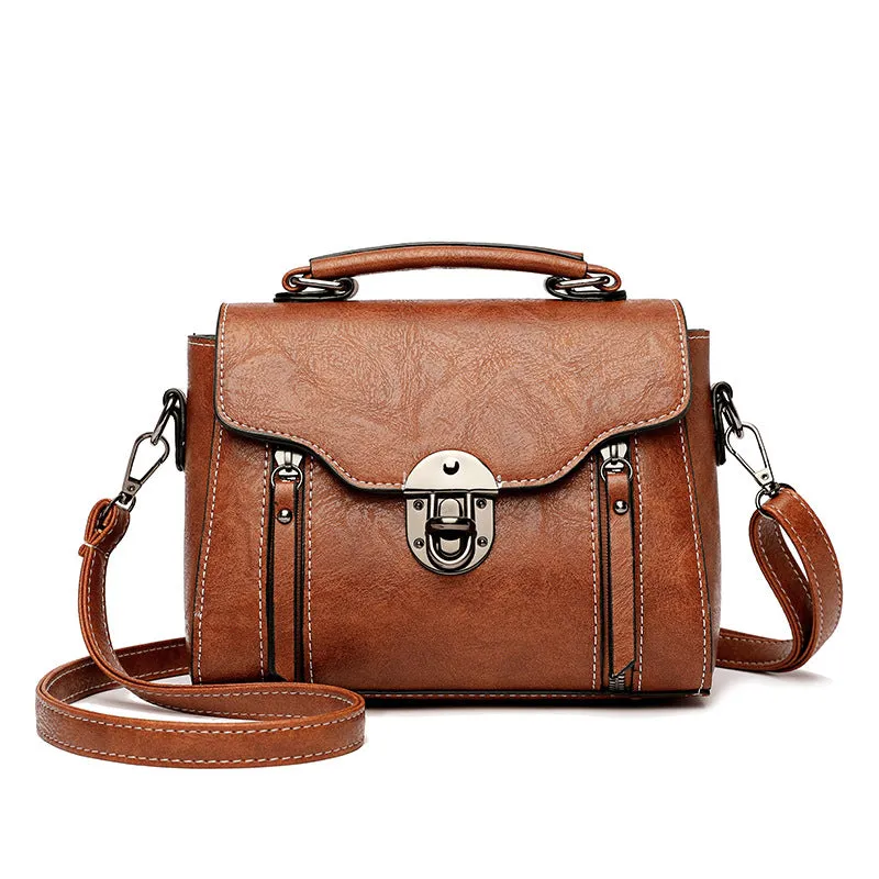 Women's Fashionable Retro Portable Little Wild Shoulder Bags