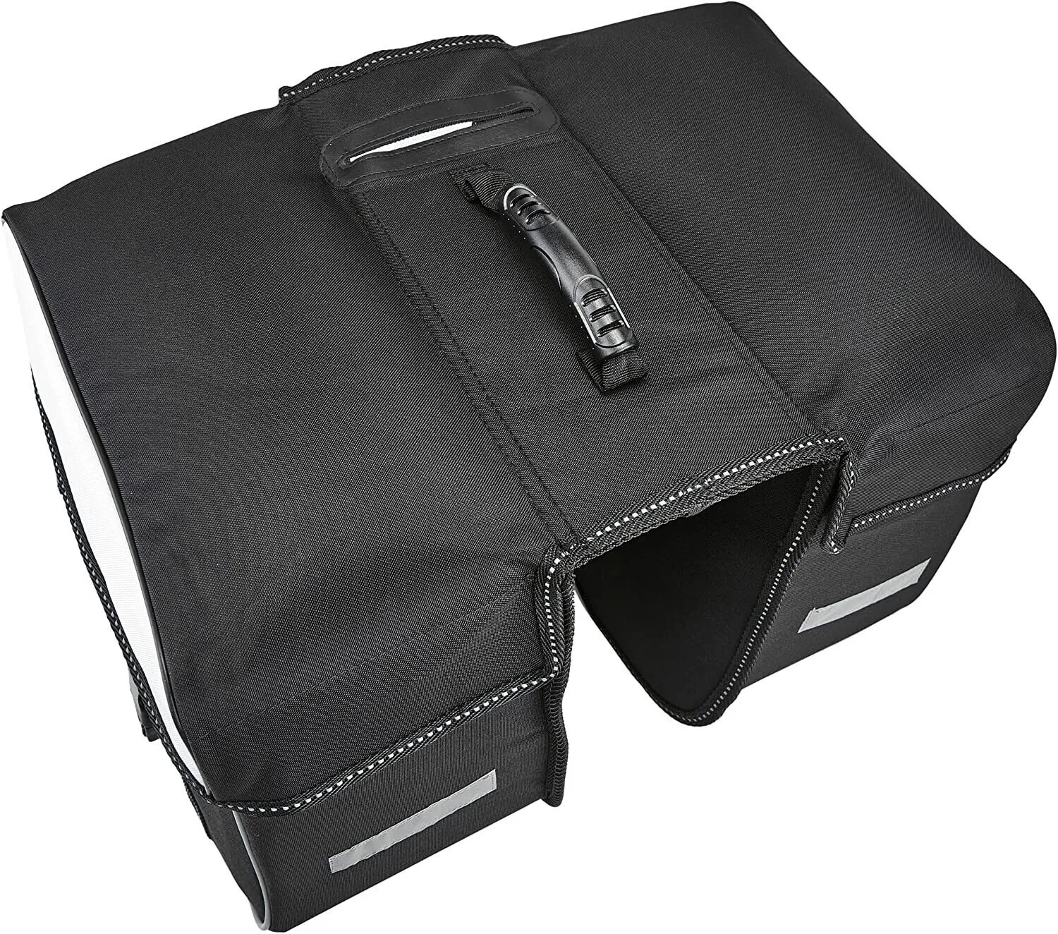 XLC Traveller BA-S74 30 Lite Double Pannier Bag Set - Grey & White