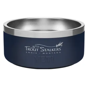 YETI Boomer 8 Dog Bowl MTS Logo Navy