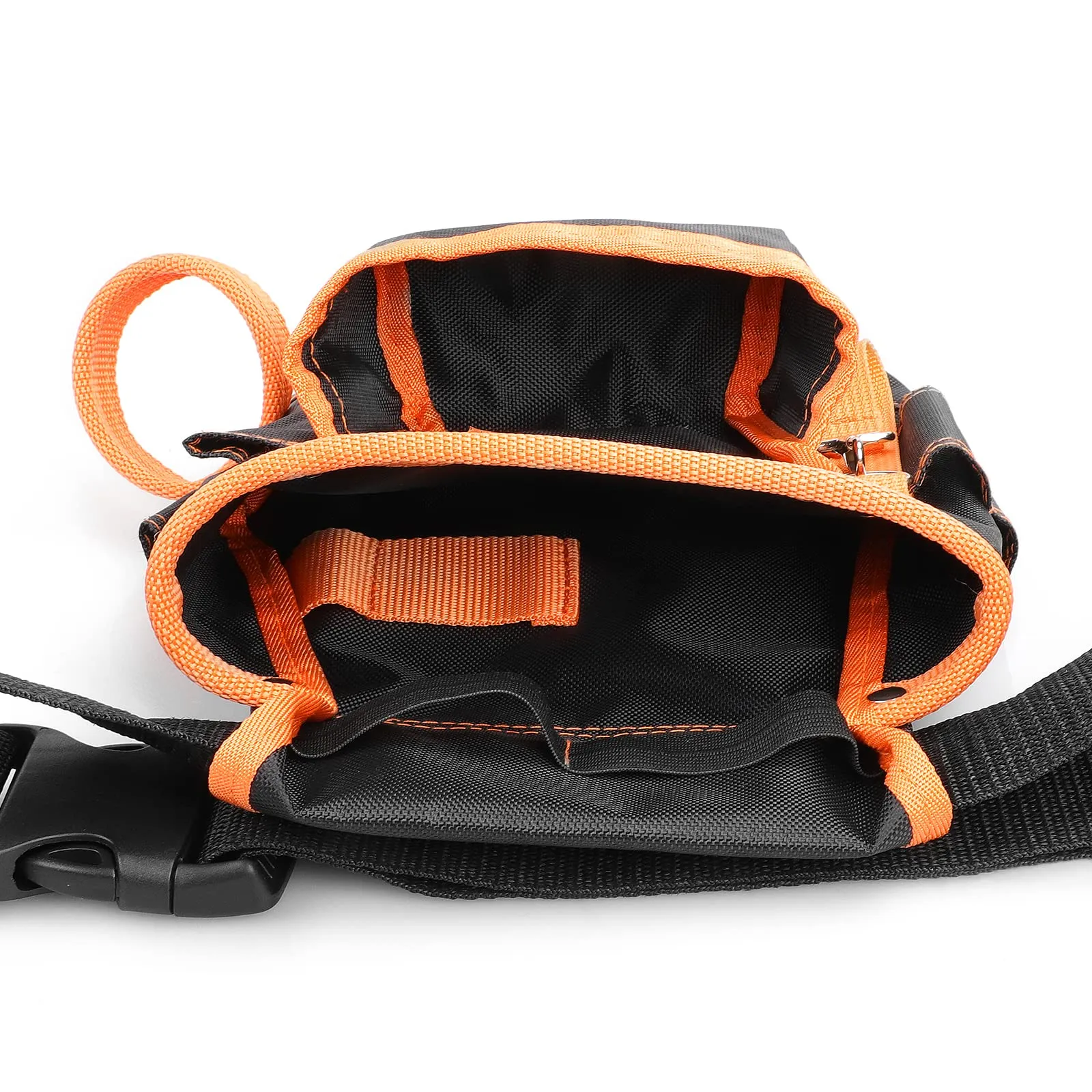 YOOFAN Tool Pouch - Tool Belt for Electrician Carpenter Construction Technician Gardening, Work Accessories for Men and Women, Orange